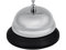 Rezeptions Glocke Tisch Klingel Service 85 x 60 mm Hotelglocke Hotelklingel Restaurantklingel Apotheken Bar Freizeit aus Edelstahl mit lautem Klingeln