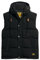 Superdry Men's Hooded Vest Jacket, Jet Black, XL
