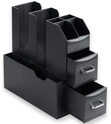 Organizer Caffe - Porta bicchierini da caffè con 9 scomparti e 2 cassetti porta capsule caffè, Porta cialde caffè per angolo caffè - Porta capsule caffe, Portacialde da caffè, Contenitore cialde caffè