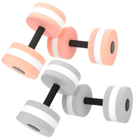 PRETYZOOM 4 piezas Pesas Acuáticas Flotantes EVA para Ejercicios Piscina Mancuernas para Aeróbic y Fitness Acuático bajo Impacto y Mejora de Equilibrio para Rehabilitación y Entrenamiento