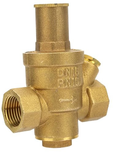 Garosa Régulateur De Pression d'eau Dn15 1/2 , Réducteur De Pression d'eau Réglable en Laiton Haute Performance Qualité Paysage