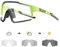 KAPVOE Gafas de Ciclismo Fotocromáticas con TR90 Gafas de Sol Deportivas Mujeres Hombres Running Transparente MTB Bicicleta Accesorios claro Verde 07
