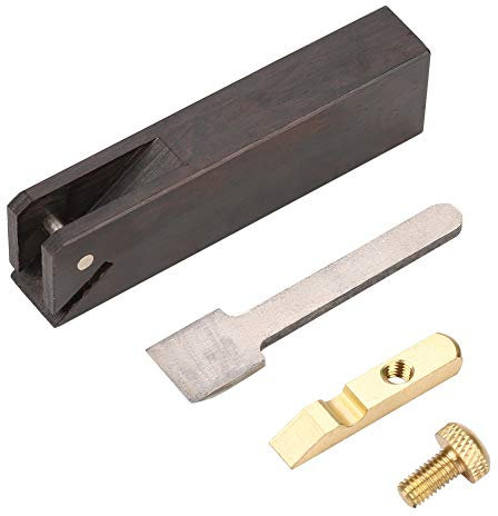 ANKROYU Rabot à Bois Mini Portable en Ébène, Raboteuse à Main, Outil de Coupe pour Couper, Chanfreiner, Biseauter