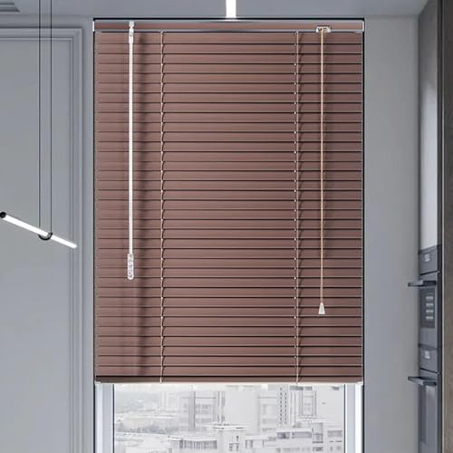Persianas venecianas de aluminio metálico de 25 mm, listones de 55 x 120 cm, persianas opacas para ventanas, persianas horizontales para interiores y exteriores, cortinas de privacidad,