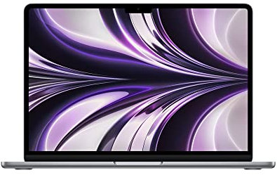 Apple 2024 MacBook Air Ordenador Portátil con Chip M2: Pantalla Liquid Retina de 13,6 Pulgadas, 16GB de RAM, 256 GB de Almacenamiento SSD, Teclado retroiluminado, Color Gris Espacial
