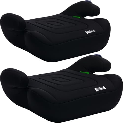 2x Sitzerhöhung Norm R129 Kindersitzerhöhung Auto Sitz Kindersitz schwarz