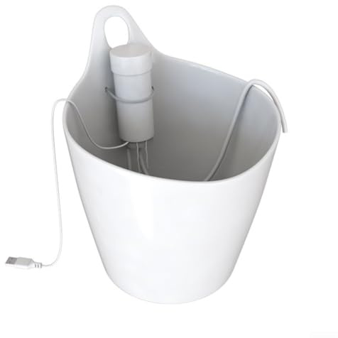 HpLive Bomba de condensado para sistemas de aire acondicionado, bomba de drenaje automática con motor silencioso, 15 m, altura de extracción 450 ml/min (1 metro)