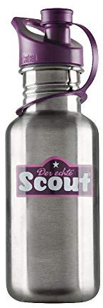 Scout Edelstahltrinkflasche Violet