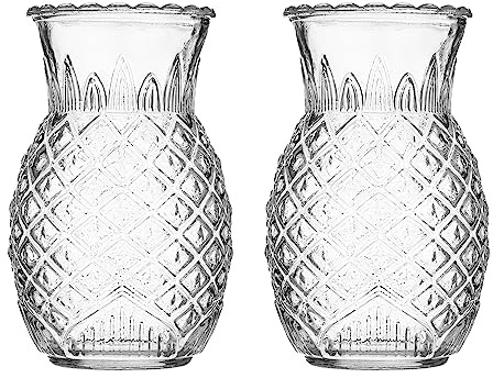 Ravenhead Entertain Pineapple Cocktail Glass 675ml Set of 2 Piece Clear