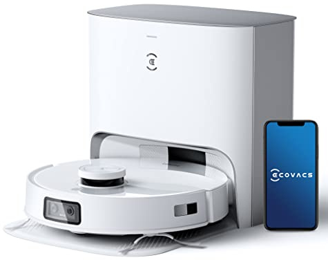 ECOVACS DEEBOT T10+ Saug- & Wischroboter mit 3,2L Absaugstation… (DEEBOT T10+)
