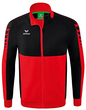 Erima Adulte Veste Worker Six Wings,rouge/noir,L