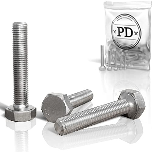 PD® Sechskantschrauben M6x20 mm (DIN 933 / ISO 4017) | A2 V2A Edelstahl