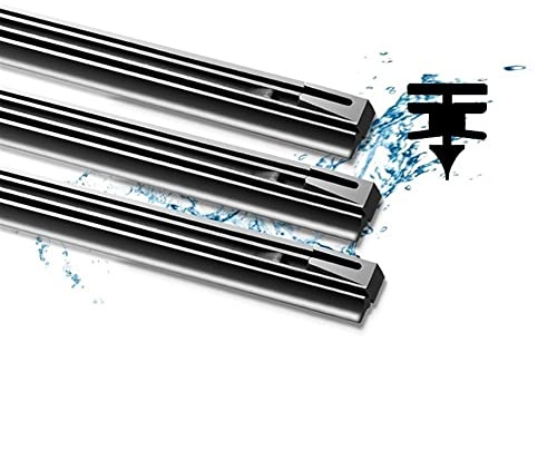 Limpiaparabrisas de vehículos Limpiaparabrisas de coche, inserto de vehículo, tira de goma híbrida, repuesto de 8mm, 14 , 16, 17 , 18, 19, 20, 21, 22, 24, 26, 28 , accesorios for coche Limpiapara