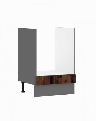 Kuechen-preisbombe Küche Old Style Herdschrank 60 cm Old Wood Küchenzeile Küchenblock Einbauküche