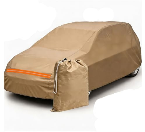 Molesla Bâche Voiture Extérieur Étanche, Housse de Protection Voiture Extérieur Étanche, Bâche pour Coupé Sprot Berline Audi A4 A5,BMW 3 Series,C5,Peugeot 508,Tesla Model 3,Mercedes C Class