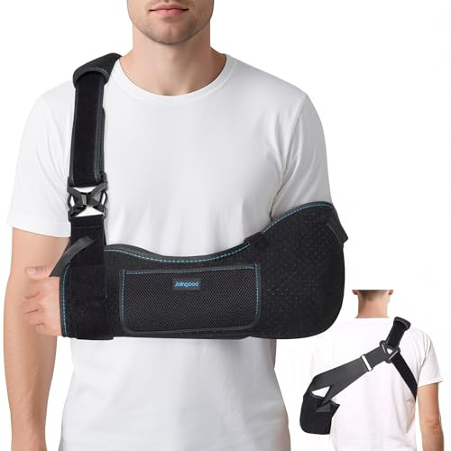 Joingood Cabestrillo Hombres y Mujeres, Soporte Ajustable con Correa de Cintura, Cómodo y Transpirable, Apto para Brazo Izquierdo o Derecho, Talla S