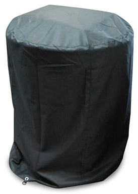 Housse de Barbecue Ronde en Polyester Grande Taille Ø90×120 cm – imperméable, Anti-UV et Anti-poussière, protège Votre Grill