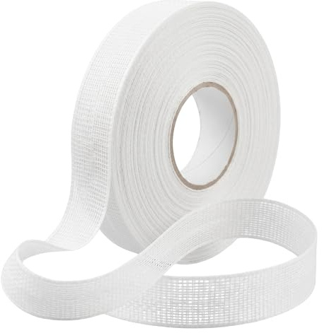 HIVTE Cinta Dobladillo de Espiga de 5M para Coser, Cinta de Dobladillos Reutilizable para Curvas y Bordes Estrechos, Entretela Flexible para Vestidos, Faldas y Velos