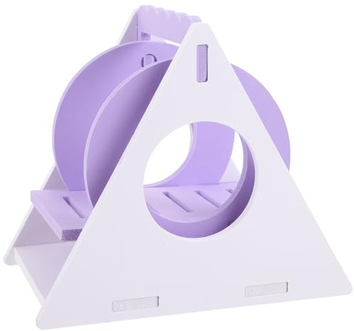 IMIKEYA Balançoire pour Petits Animaux en PVC, Délicat pour Hamster et Chinchilla, pour Jouer l'exercice la Cage