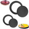 sylbx 2 Pièces Moule à Tarte Dentelé Moule Tarte Quiche Ronde Moule à Tarte Avec Base Amovible,RevêTement AntiadhéSif, Passe au Lave-Vaisselle (14cm, 20cm)