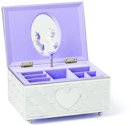 Lenox Childhood Memories Musical Unicorn Jewelry Box