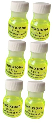 Mobestech Kit De Détection De Fuite De Colorant De Fuite De Climatisation De Voiture 60 Ml 3 Ensembles Huile Réfrigérante Fluorescente Facile À Utiliser 2 Pièces X 3