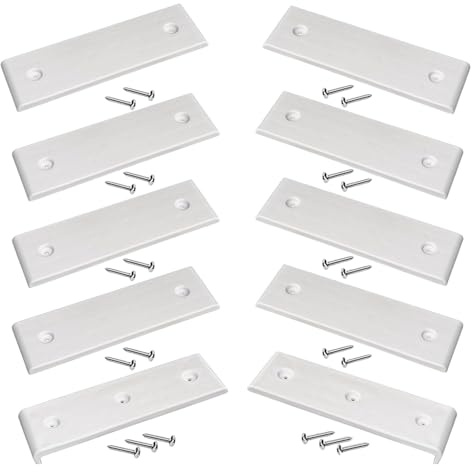 Botines - Toboganes - 3 x 10 Pulgadas Remolque - Almohadilla Deslizante de, Protege Barcos remolques Bunkz y Mejora de Cargas, Remolque de Duradero -Enders para una Carga y Descarga más
