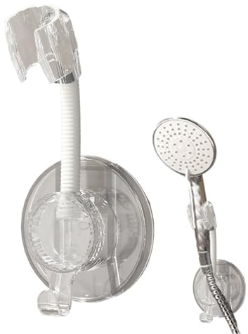 Huayeex Soporte Para Cabezal De Ducha - Soporte De Pared Para Ducha Giratorio, Ajustable Ergonomico Para Cabezal De En Hotel Apartamento Casa Residencia