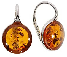 Artisana Schmuck - Orecchini in ambra e argento sterling 925/000 rodiato