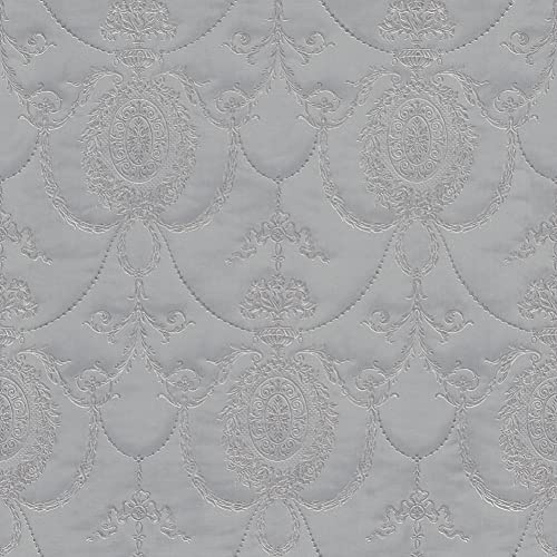 Rasch WTD 532128 Trianon XIII Papier peint intissé Bleu/gris avec ornements style baroque 10,05 m x 0,53 m