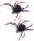 Robo Alive Krabbelnde Spinne, batteriebetriebenes Roboterspielzeug, realistische Bewegungen, Spielzeugspinne (2er-Pack)