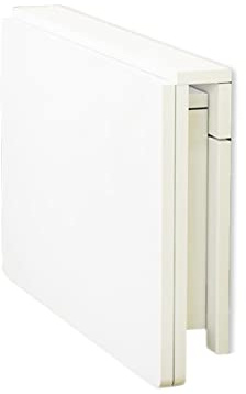 Gdmokle Wandklapptisch Aus Massivholz, 80x50cm Klapptisch Wandtisch, Platzsparender Schwimmender Schreibtisch Küchentisch Kindermöbel Laptoptisch Esstisch