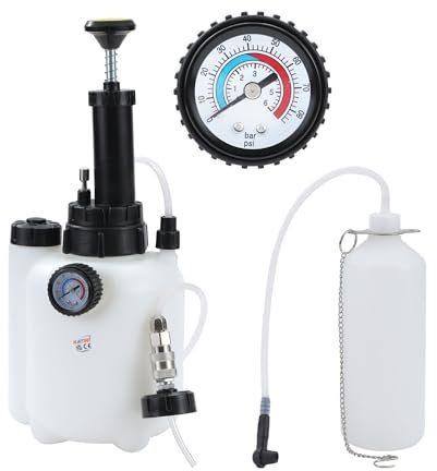 KATSU Spurgo Freni da 3L Kit di Spurgo per Liquido del Freno, Compatibile con Veicoli Europei e Sistemi ABS 450829