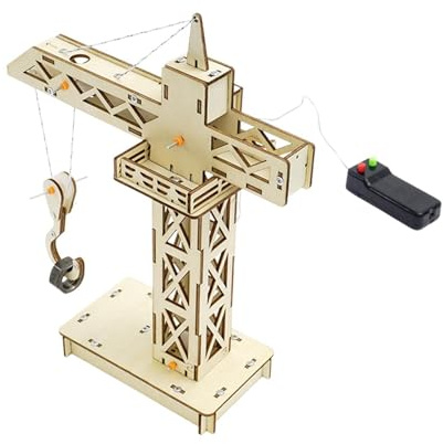 AMSLSIU Kit de Construction de Grue à Tour à Monter soi-même, Un Jouet éducatif STEM Stimulant l'intérêt pour Les Sciences et Le développement intellectuel des Enfants. Modèle pédagogique, Cadeau