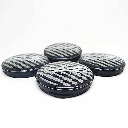 4 Stück Nabendeckel, für O.Z Racing M582 55mm Auto Felgendeckel Wasserdicht Staubdicht radnabenabdeckung felgenkappen Radnabenabdeckung Zubehör