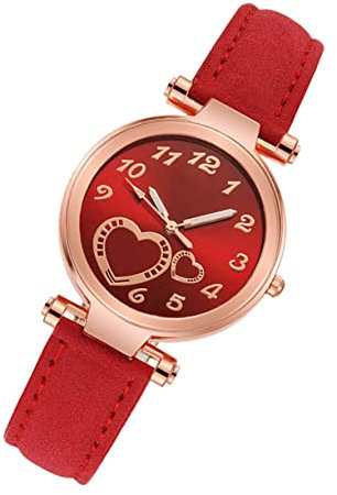 GALPADA 2 Stück Damen Armbanduhr Outdoor Armbanduhr Herzform Armbanduhr Für Damen Sport Armbanduhr Diamant Armbanduhr Für Damen Trainingsuhr Für Damen Herz Armbanduhr Damen