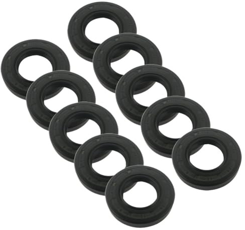 Marebm 10pcs Skeleton Oil Seal 28x40x7mm /28x40x10/28x42x10/28x45x8/28x47x7/28x47x10mm TC Type NBR Black Radial Shaft Seal Ring Gasket (Size : 28x47x10mm)(28x42x10mm)
