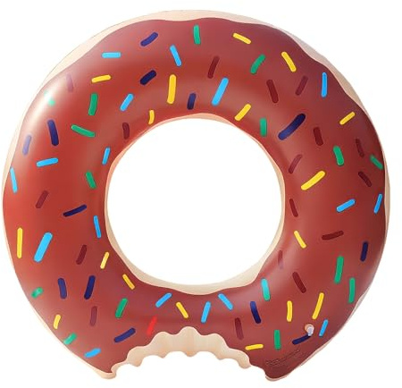 GWAWG Swimming Rings for Kids Adults,Inflatable Ring, Rubber Ring for Swimming,Swimming Tube Pool Float,Swim Rings,Watermelon Swim Tube,Pool Rings,Inflatable Pool Floats (Pink Donut)