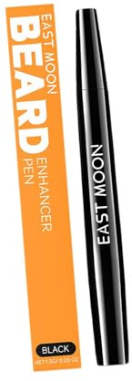 predolo Lápiz rellenador de barba para hombres, para peluqueros, cuidado personal, reparación de bigote, moldeador de bigote para realzar todo tipo de barba.