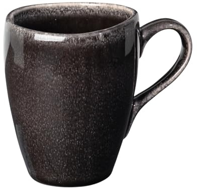 broste Copenhagen Nordic Coal - Taza con asa (0,25 L), color negro