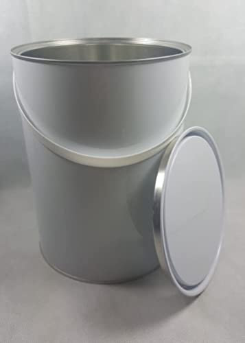 1 x 2.5L Empty New Lever Paint Tin Metal Paints Varnish Tins for All Types of Paint