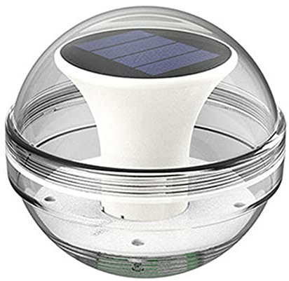Donkivvy Wasserdichte Solar-Schwimmkugel-Lichter, solarbetrieben, RGB-Farbwechsel, schwimmendes Licht, Outdoor-Solar-LED-Teichleuchten für Garten, Hof, Schwimmbad, Brunnen