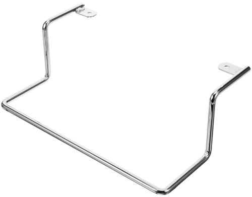 Housoutil Barra Antideslizante para Colchón de Hierro Reforzado Soporte Fijo para Cama Barra de Sujeción Plateada Compatible Somieres y Colchones Tope Deslizante Práctico y Resistente