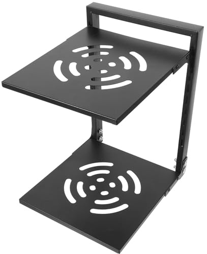 Toyvian Organizador de Ollas y Sartenes Multifuncional de Doble Capa, Estante de Esquina para Cocina y Baño, Soporte Resistente para Utensilios y Accesorios Domésticos