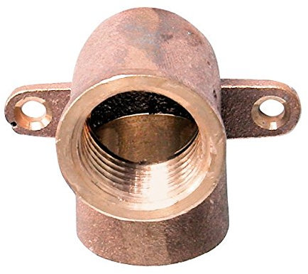 Sanitop-Wingenroth Rotguss-Wandscheibe Nummer 4472G, 10 Stück, 15 mm x 1/2 Zoll, 11390 8