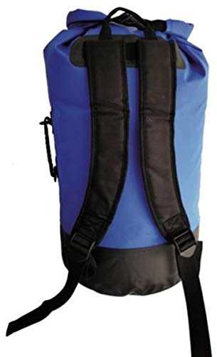 YACHTICON Wasserdichter Seesack, Rucksack, Rollverschluss, C4S, 50 Liter, 33 x 75cm
