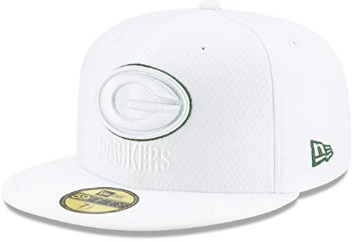 New Era 59Fifty Cap - Platinum Sideline Green Bay Packers -