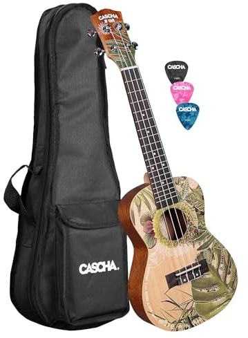 Concert Ukulele Art Series Leafy