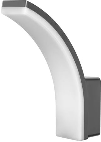 Miratic Applique Murale Exterieur 12W/15W/20W Lampe Exterieur Murale Eclairage Led Etanche IP65 Luminaire Pour Jardin Terrasse et Balcon (gris)