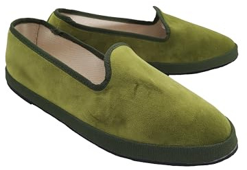 Giò Dreams Le Originali Friulane in Velluto Scarpe Fondo Carrarmato Ballerine Donna 100% Made in Italy (Verde Acido, Sistema Taglie Calzature EU, Adulto, Donna, Numero, Media, 38)